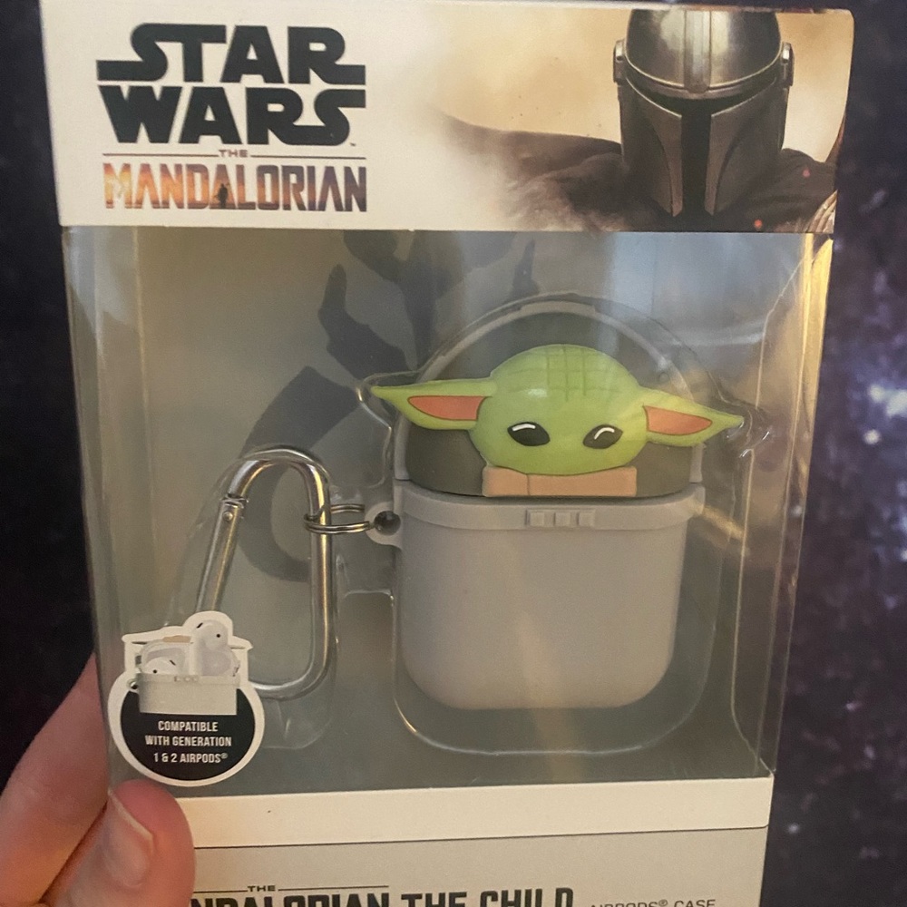 Baby Yoda Air Pods Case